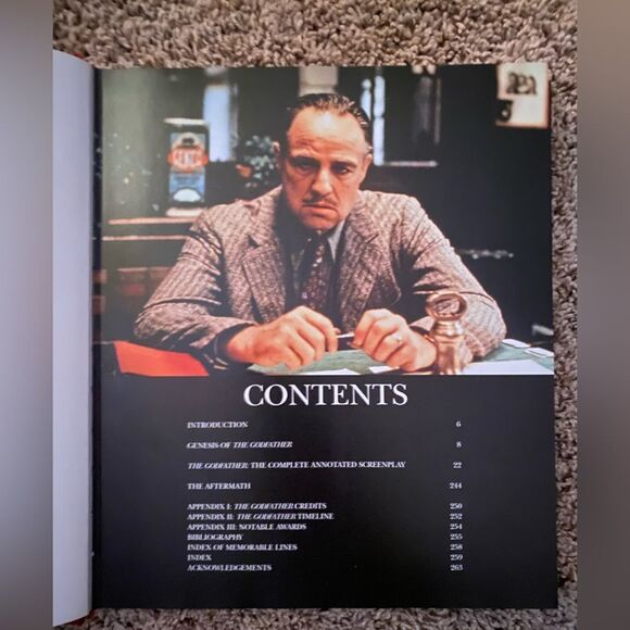 THE ANNOTATED GODFATHER - Complete Screenplay: hardcover book - Picture 5 of 13